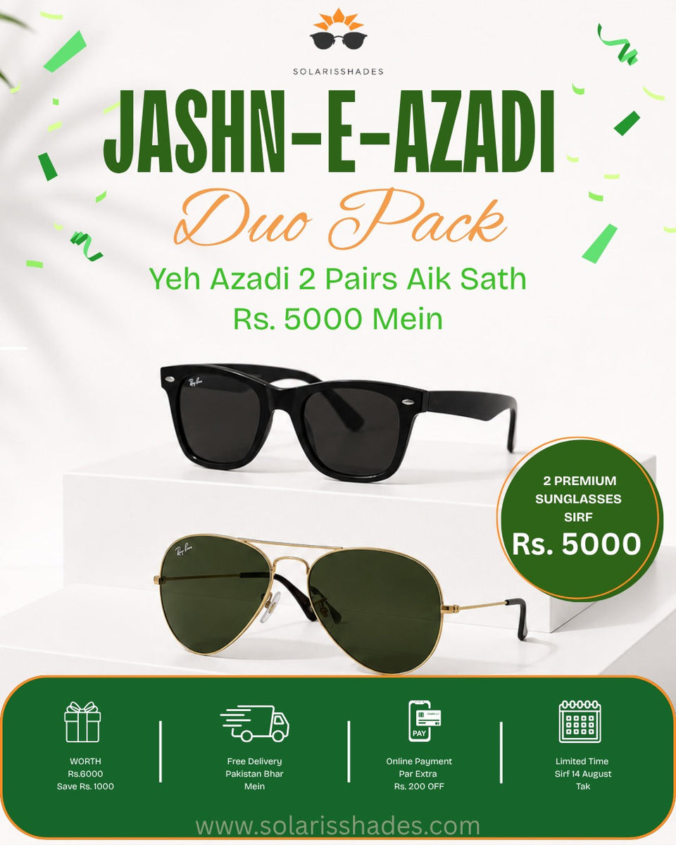 Jashn-e-Azadi Duo Pack — Buy 2 Solaris Shades, Save More