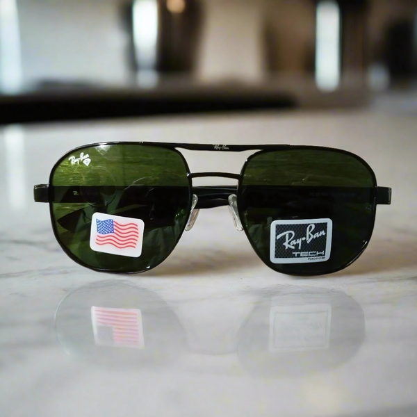 Rayban Octa Design + Aluminum Handle + Frame For Optics [BLACK]
