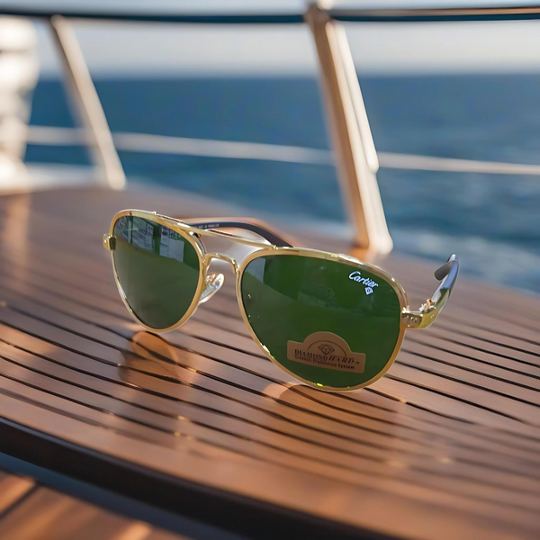 Cartier Golden Aviators + Frame for Prescription