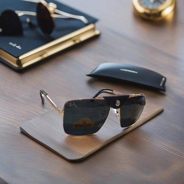 Rayban classic square + Frame for Optics [GOLDEN]