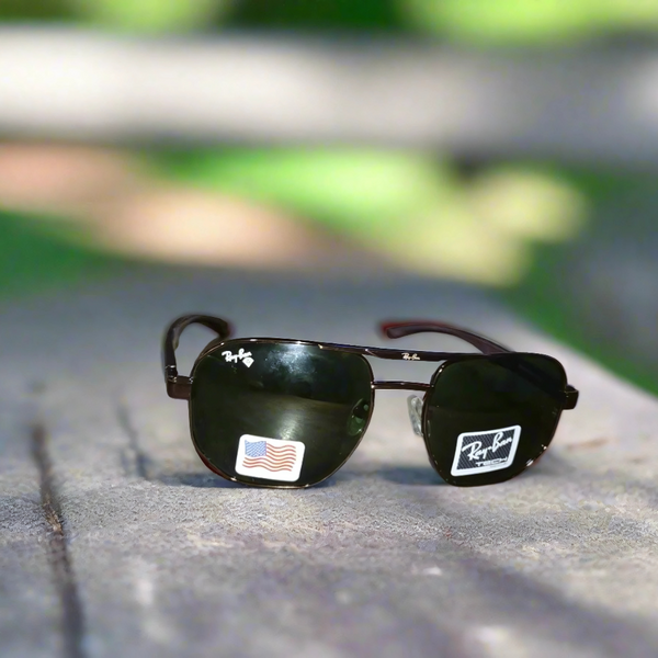 Rayban Octa Design + Aluminum Handle + Frame For Optics [MAROON]