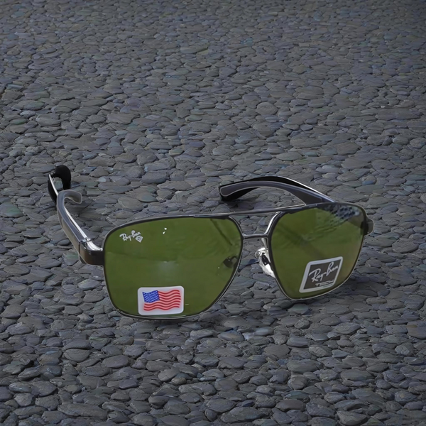 Rayban Square Design + Aluminum Handle + Frame for Optics