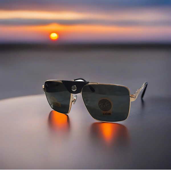 Rayban classic square + Frame for Optics [GOLDEN]