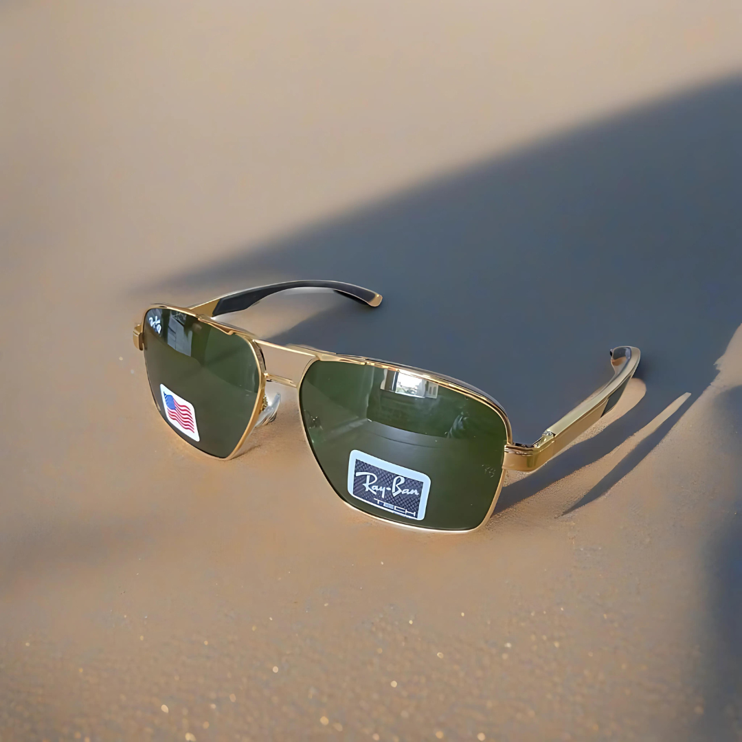 Rayban Square Design + Aluminum Handle + Frame for Optics
