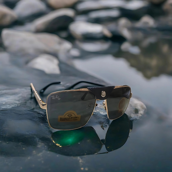 Rayban classic square + Frame for Optics [GOLDEN]