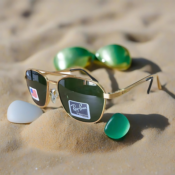 Rayban Square Design +Metal Frame + Frame for Optics
