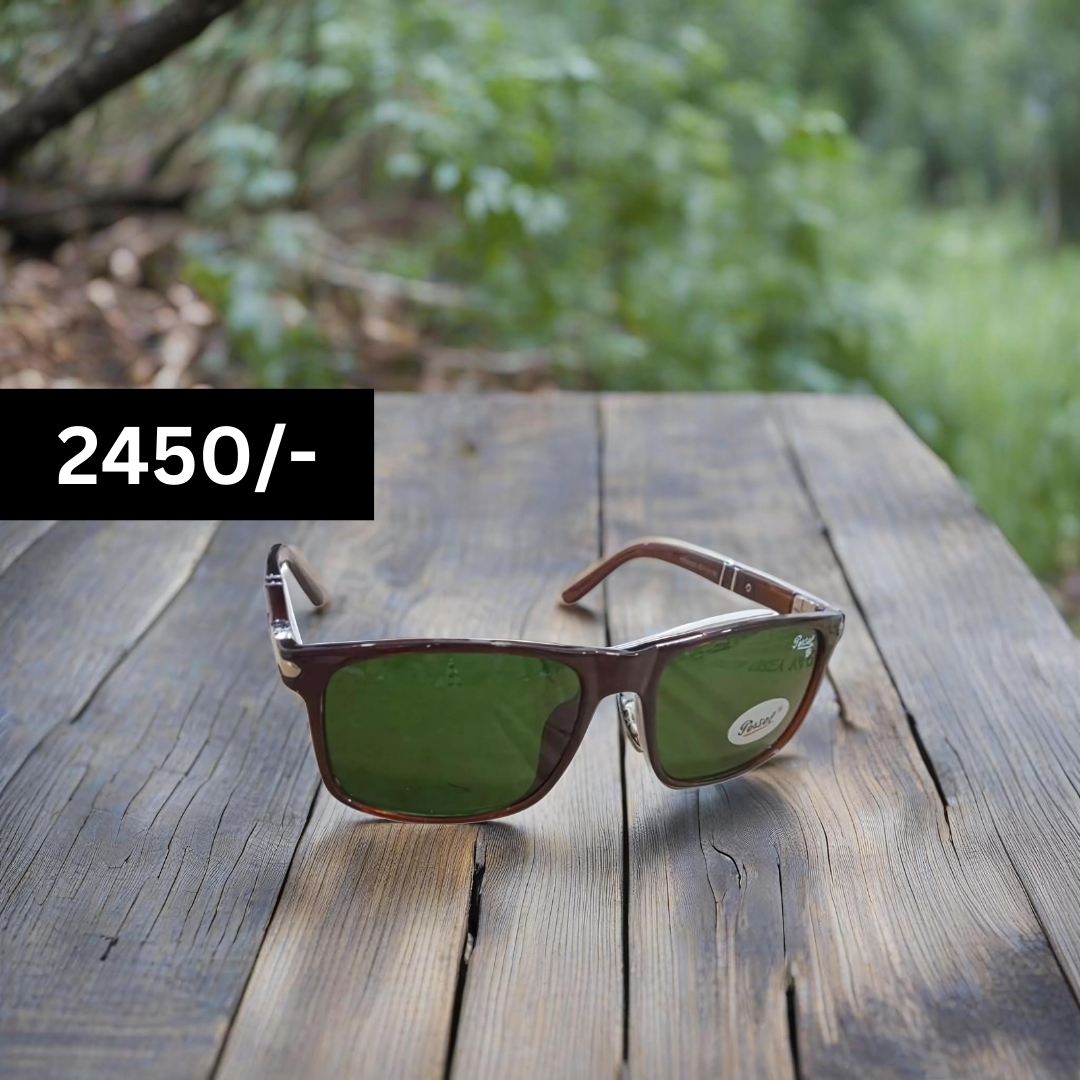 Persol Wayfarer Design (Imran Khan Style )+ Frame for Optics [BROWN]