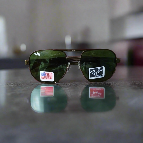 Rayban Octa Design + Aluminum Handle + Frame For Optics [MAROON]