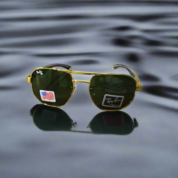 Rayban Octa Design + Aluminum Handle + Frame For Optics [GOLDEN]