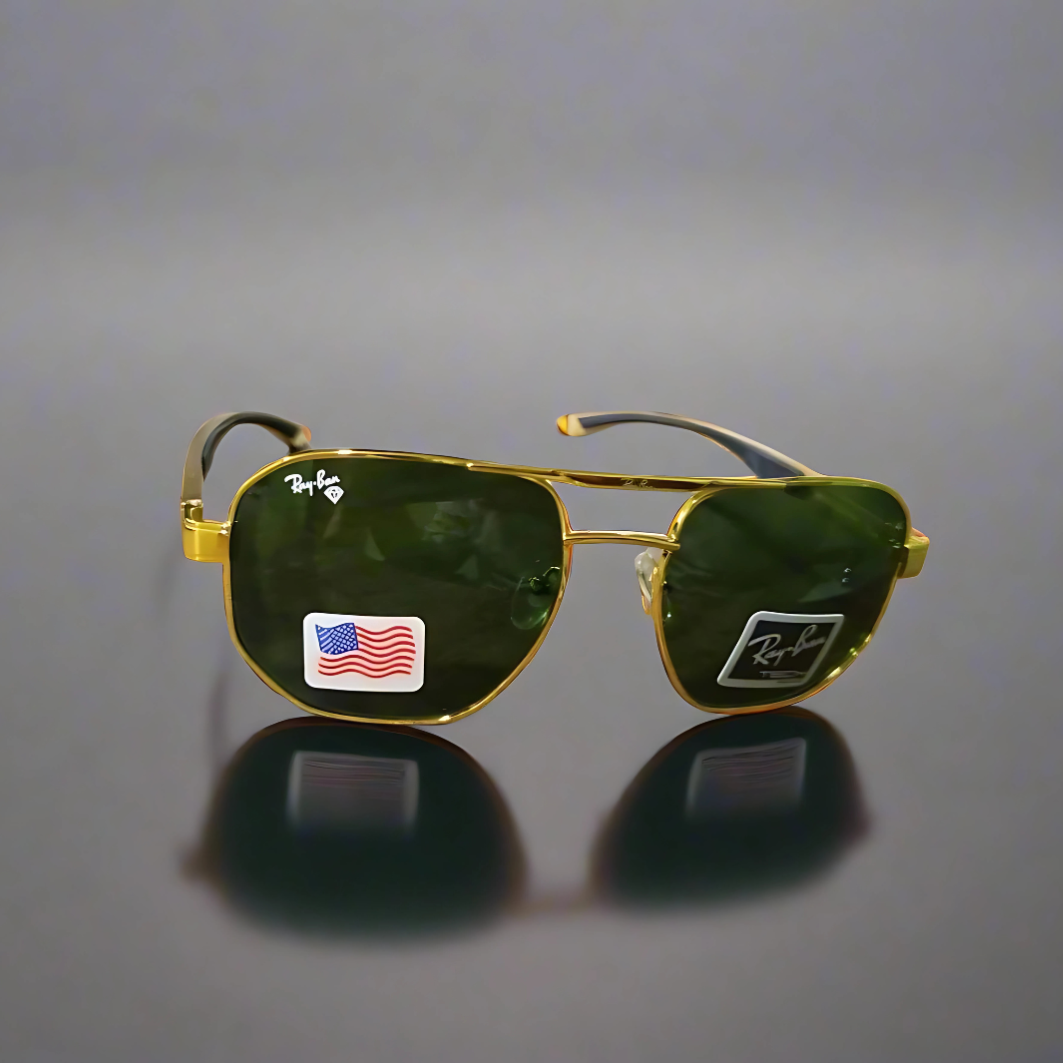 Rayban Octa Design + Aluminum Handle + Frame For Optics [GOLDEN]