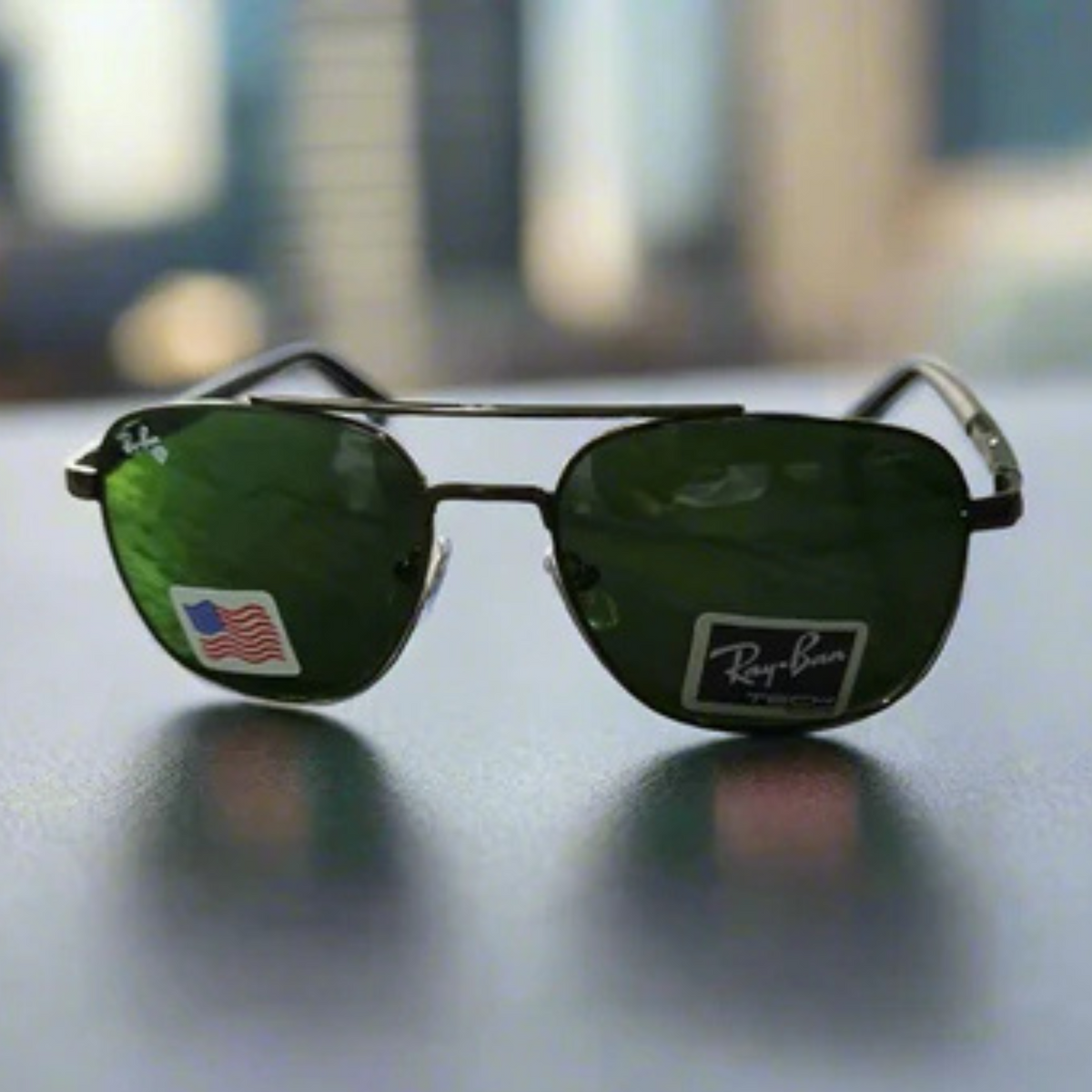 Rayban Octa Design + Aluminum Handle + Frame For Optics [GUN METAL]