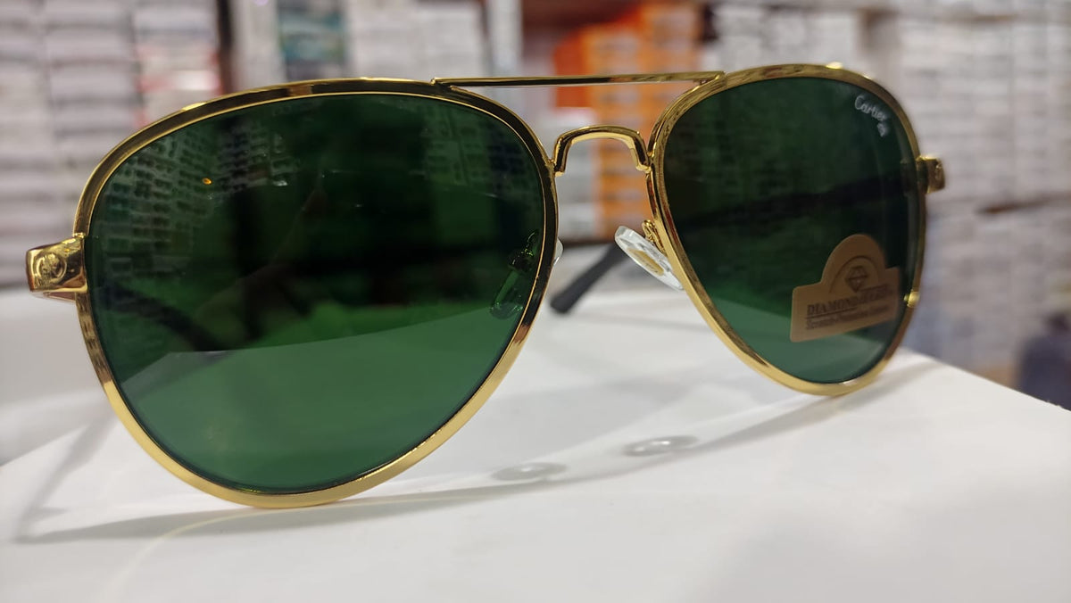 Cartier Golden Aviators + Frame for Prescription