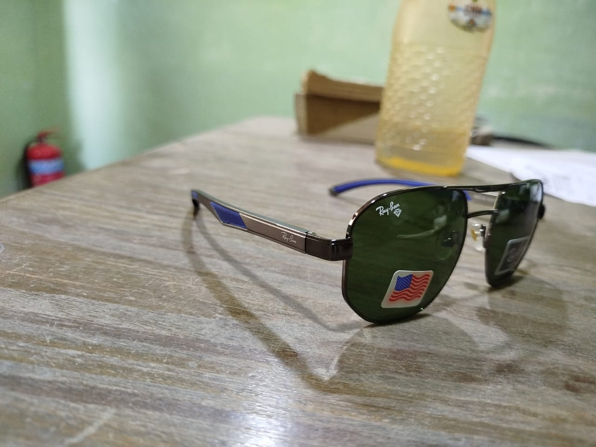 Rayban Octa Design + Aluminum Handle + Frame For Optics [GUN METAL]