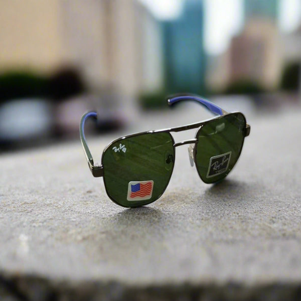 Rayban Octa Design + Aluminum Handle + Frame For Optics [GUN METAL]