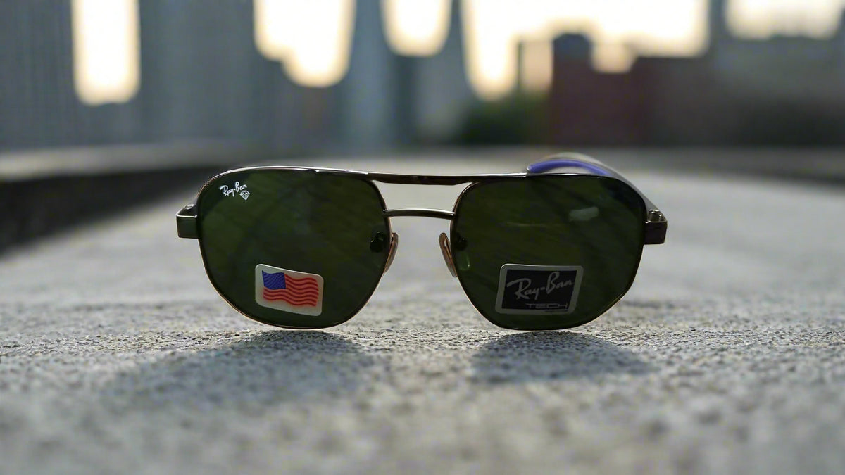 Rayban Octa Design + Aluminum Handle + Frame For Optics [GUN METAL]