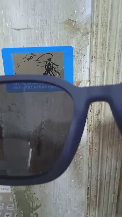 RAYBAN POLARIZED BLUE WAYFARER DESIGN SHADES PREMIUM QUALITY